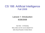 FA08 cs188 lecture 1..