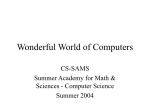 Wonderful_World_of_C.. - School of Computer Science