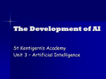 The Development of AI