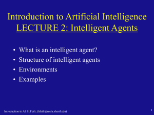 Intelligent Agents