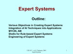 Expert Systems Outline
