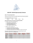 AAAI-05 / IAAI-05 Sponsorship Contract