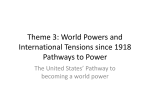 US Pathway to Power part 1