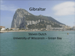 Gibraltar - University of Wisconsin