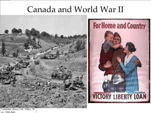 Canada and World War II