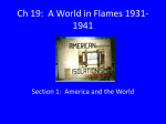 Ch 19: A World in Flames 1931-1941