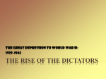 The Rise of the Dictators - Mr. Mize