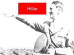 Hitler and the foundation of the NSDAP ideology. The early