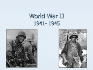 World War II 1941