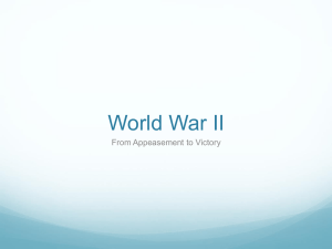 World War II - Reading High School