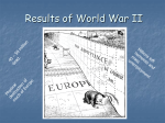 WWII Lesson 6 - Outcomes of World War II