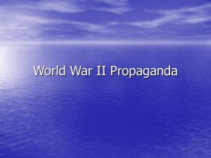 World War II Propaganda - Teachingmedialiteracy.com