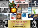 STAAR Review 10 The Cold War