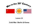 Cold War: Containment & Confrontation