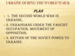 Ukraine during the World War II