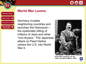 WWII Looms