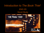 Introduction to The Book Thief