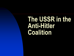 The USSR in the Anti