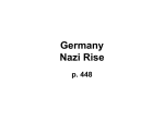 The Nazis Rise to Power in Germany