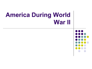 America During World War II