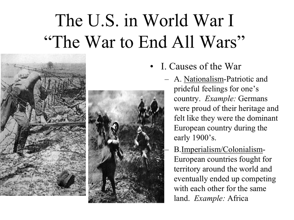 American Imperialism In World War 1