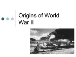Origins of WWII