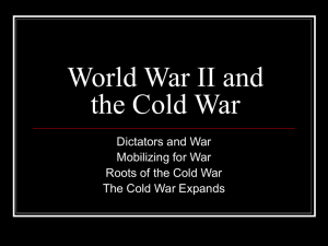 Roots of the Cold War