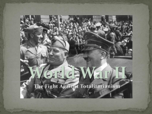 PPT: World War II - Online