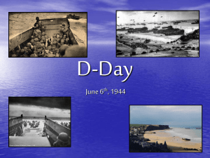 D-day PowerPoint
