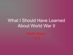 World H - WWII Need to Know - HFAWorldHistory-Kos