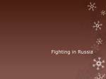 Fighting in Russia