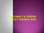 Diplomacy and World War II 1925-1945