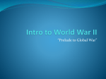 Intro to World War II