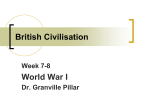 2. World War I