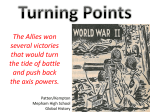 Turning Points of WWII
