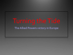 Turning the Tide