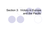 Victory in Europe and the Pacific