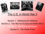The US in World War II