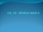 CH. 19 WORLD WAR II