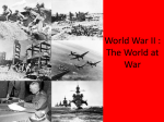 World War II : The World at War