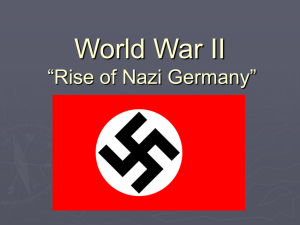 The Rise of Nazi Germany