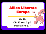 Allies Liberate Europe