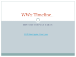 WW2 Timeline…