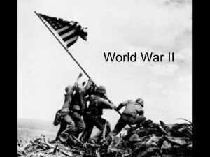 World War II Intro - mssarnelli