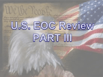 end of course review part iii