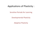 Application of Plasticity :