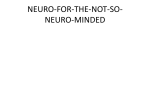 NEURO-FOR-THE-NOT-SO-NEURO-MINDED