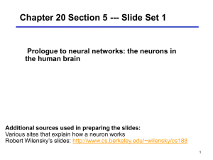 Ch. 11: Machine Learning: Connectionist