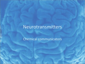 Synaptic Transmission and Neurotransmitters
