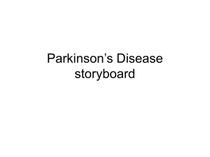 Parkinson`s Disease storyboard
